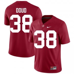 Crimson #38 Blake Doud Men Embroidery Jersey | Alabama Crimson Tide Gameday College Football Edition 34595340