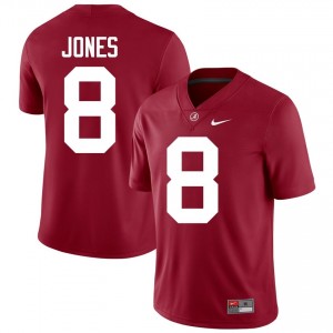 Crimson #8 Julio Jones Men Embroidery Jersey | Alabama Crimson Tide Licensed Player Football Edition 26518738