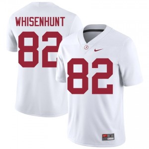 Lane Whisenhunt #82 White Men Stitched Jersey | Limited Roll Tide High School Football Gear 36111699