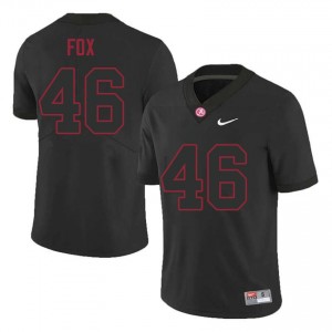 Alabama Peyton Fox #46 Black Men NCAA Jersey | Premium Swen Football Uniform 10065372