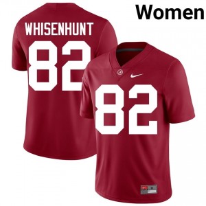Crimson #82 Lane Whisenhunt Women Embroidery Jersey | Alabama Exclusive College Football Edition 15567895