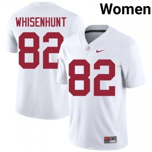 Lane Whisenhunt #82 White Women Stitched Jersey | Pro Cut Bama NCAA Football Gear 30446507