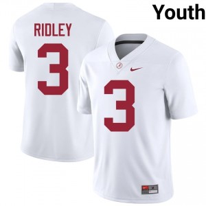 Calvin Ridley #3 White Youth Stitched Jersey | Iconic Alabama College Football Gear 97751411